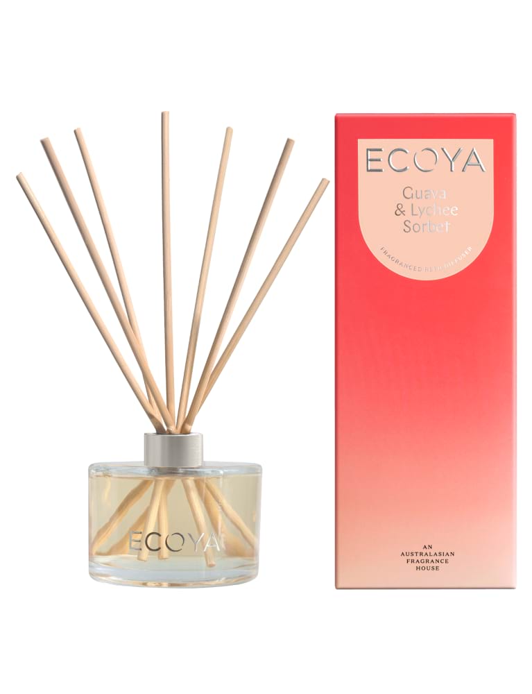 Ecoya - Reed Diffuser - Guava & Lychee Sorbet